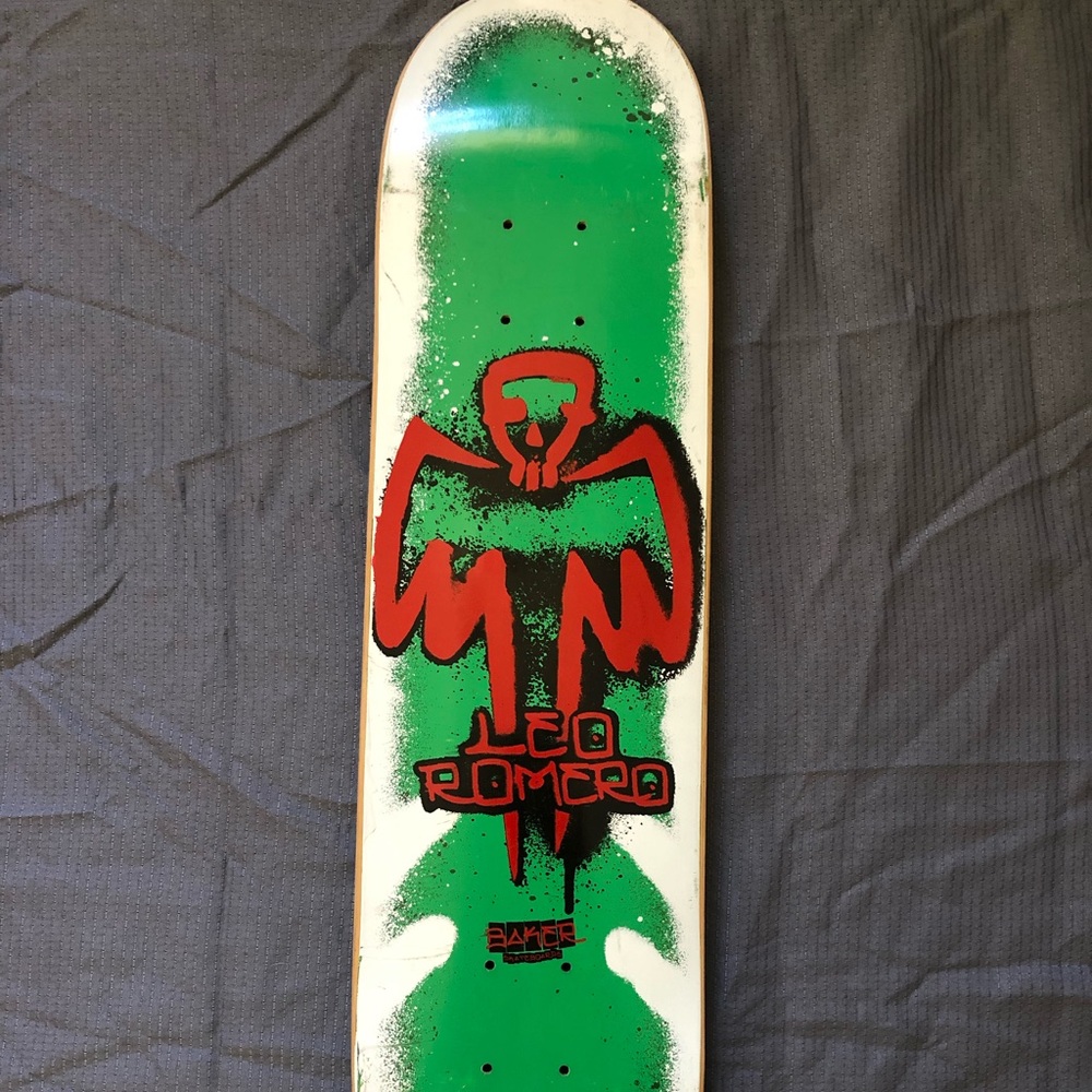 Baker Skateboards Rare Leo Romero deck